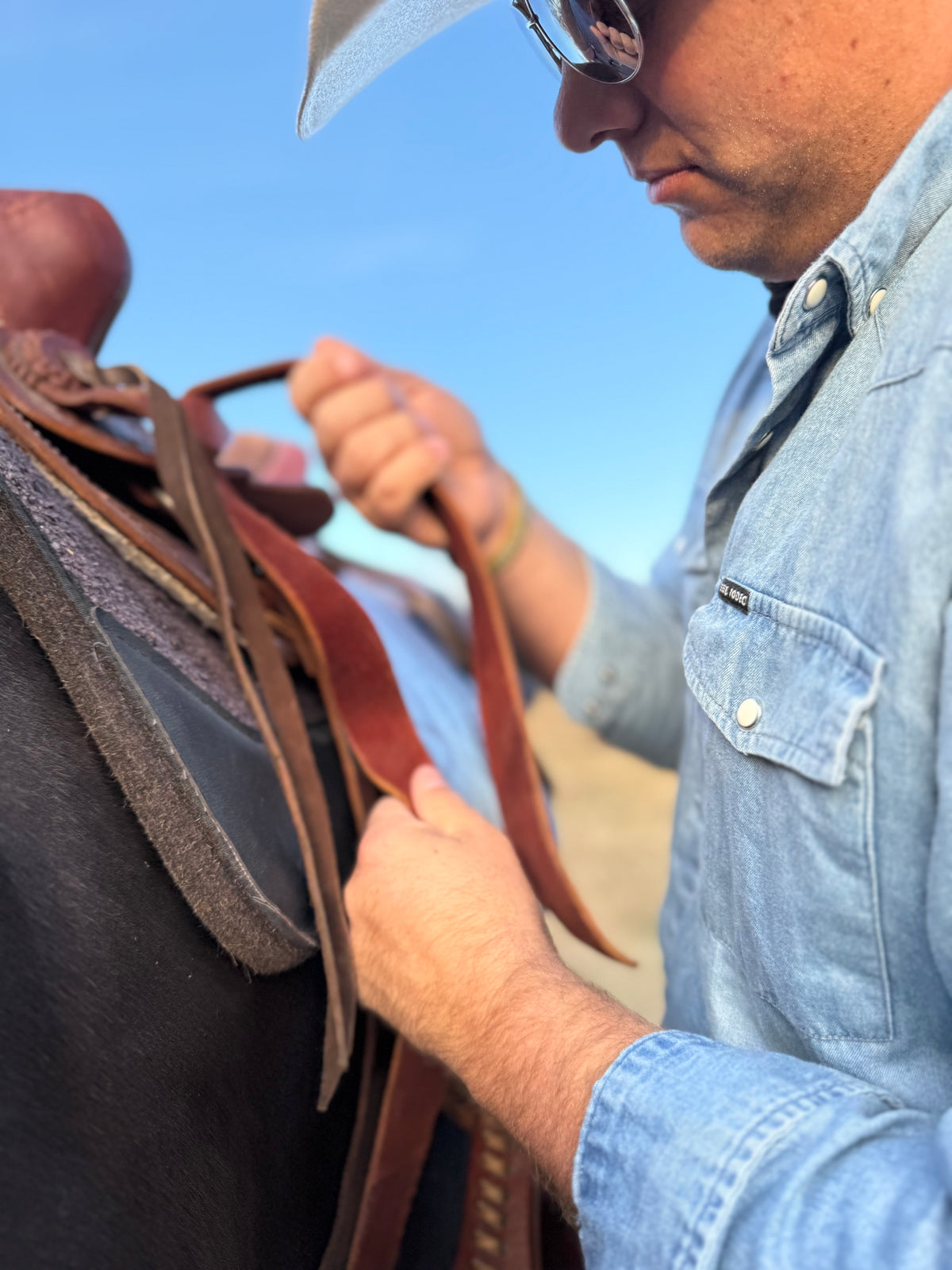 Ranchero - Washed Denim by Reel Rodeo