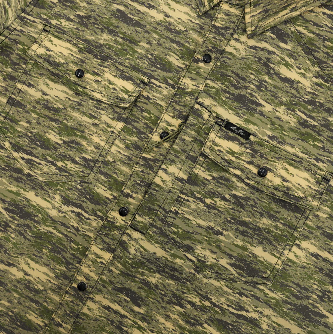 San Jac Youth Long Sleeve Performance Shirt - Camo