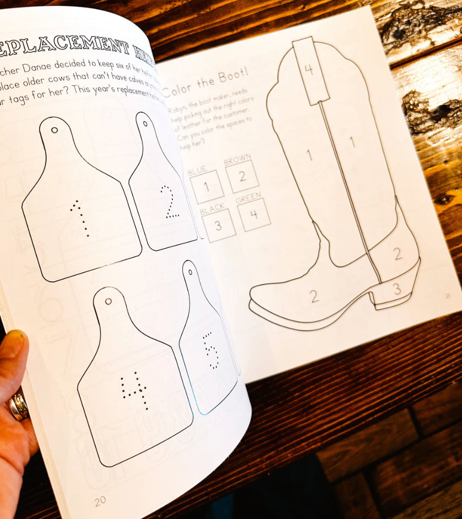 Ranch Math: Counting, Shapes, & Basic Skills