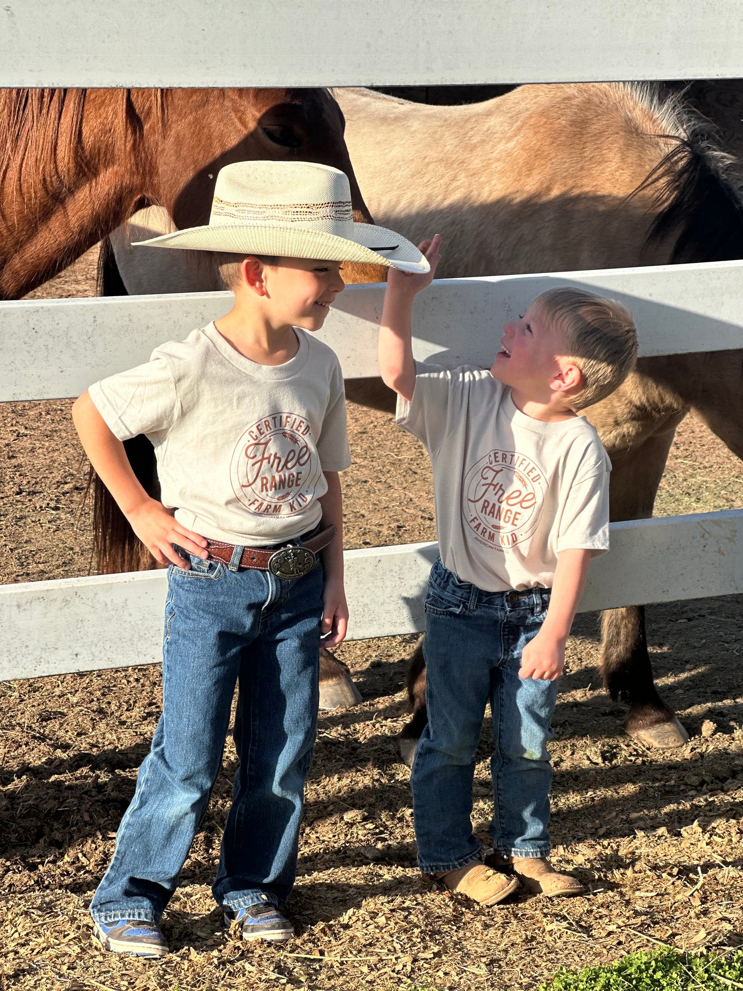 “Free Range Farm Kid” Tee