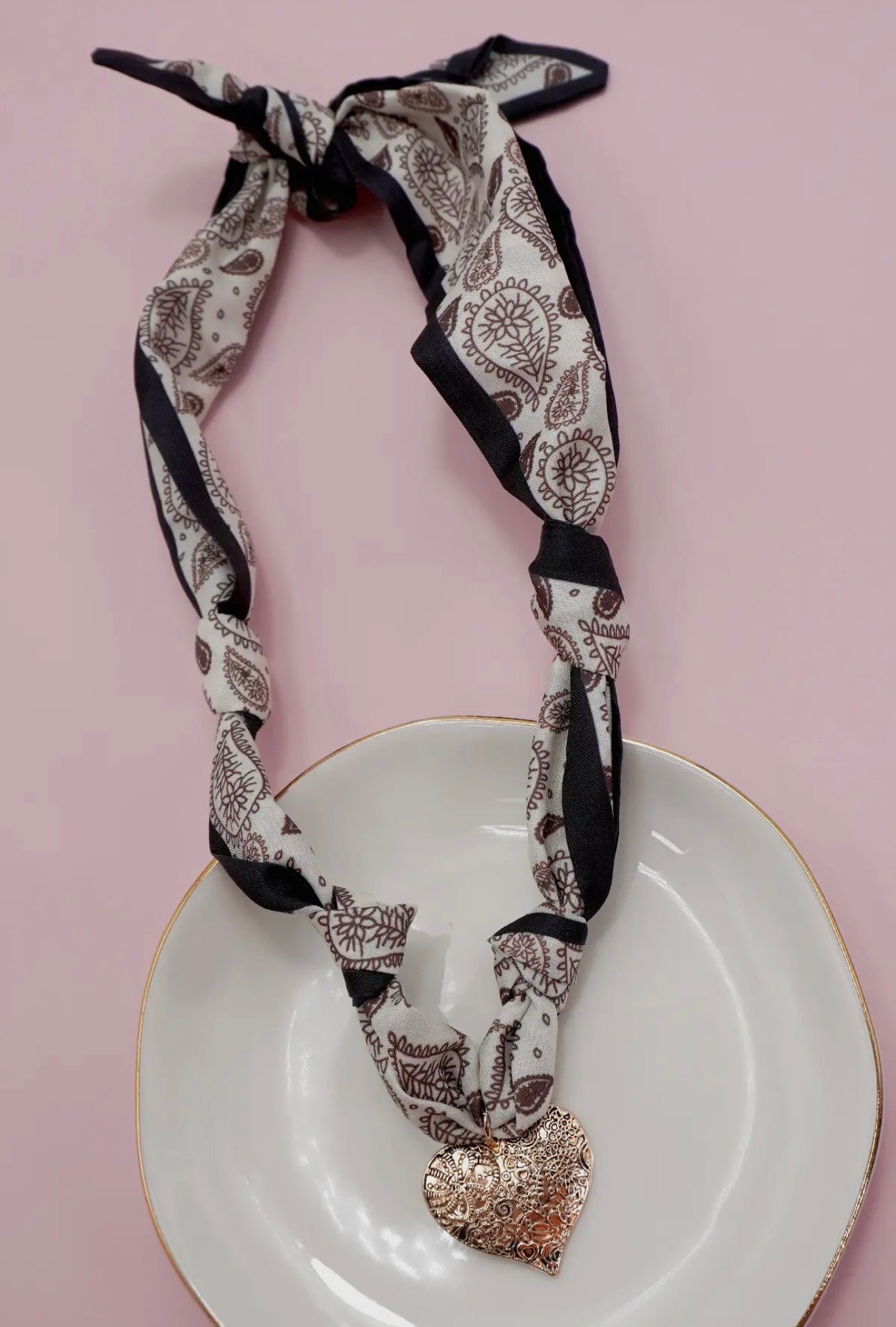 Handmade Scarf Necklaces