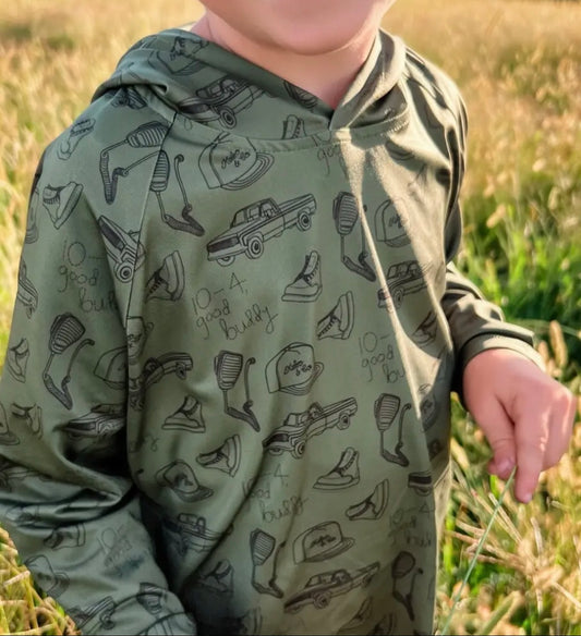 “10-4 Good Buddy” Performance Hoodie