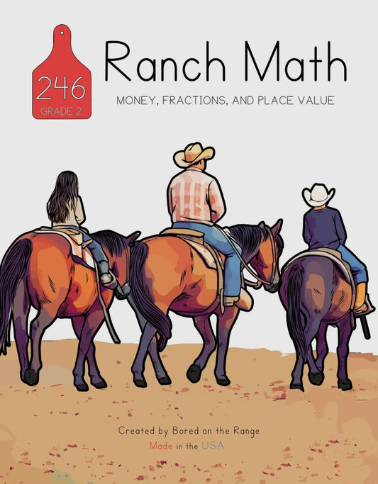 Ranch Math Grade 2: Money, Fractions, and Place Value