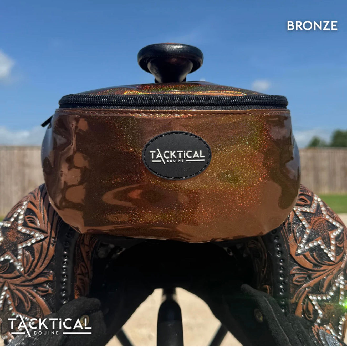 Tacktical Saddle Sack Pro- Bronze Chrome