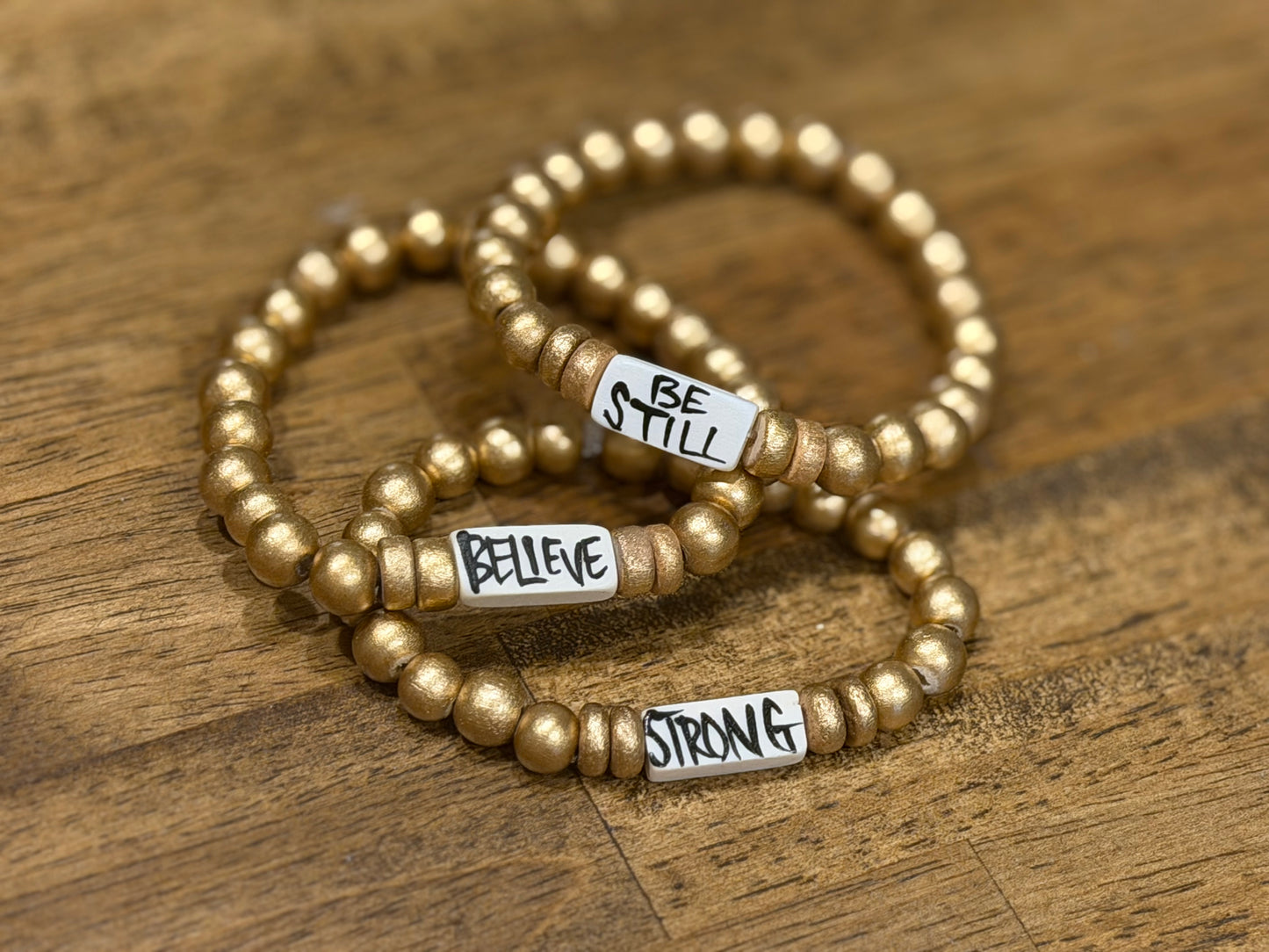 Affirmation Word Beaded Bracelets