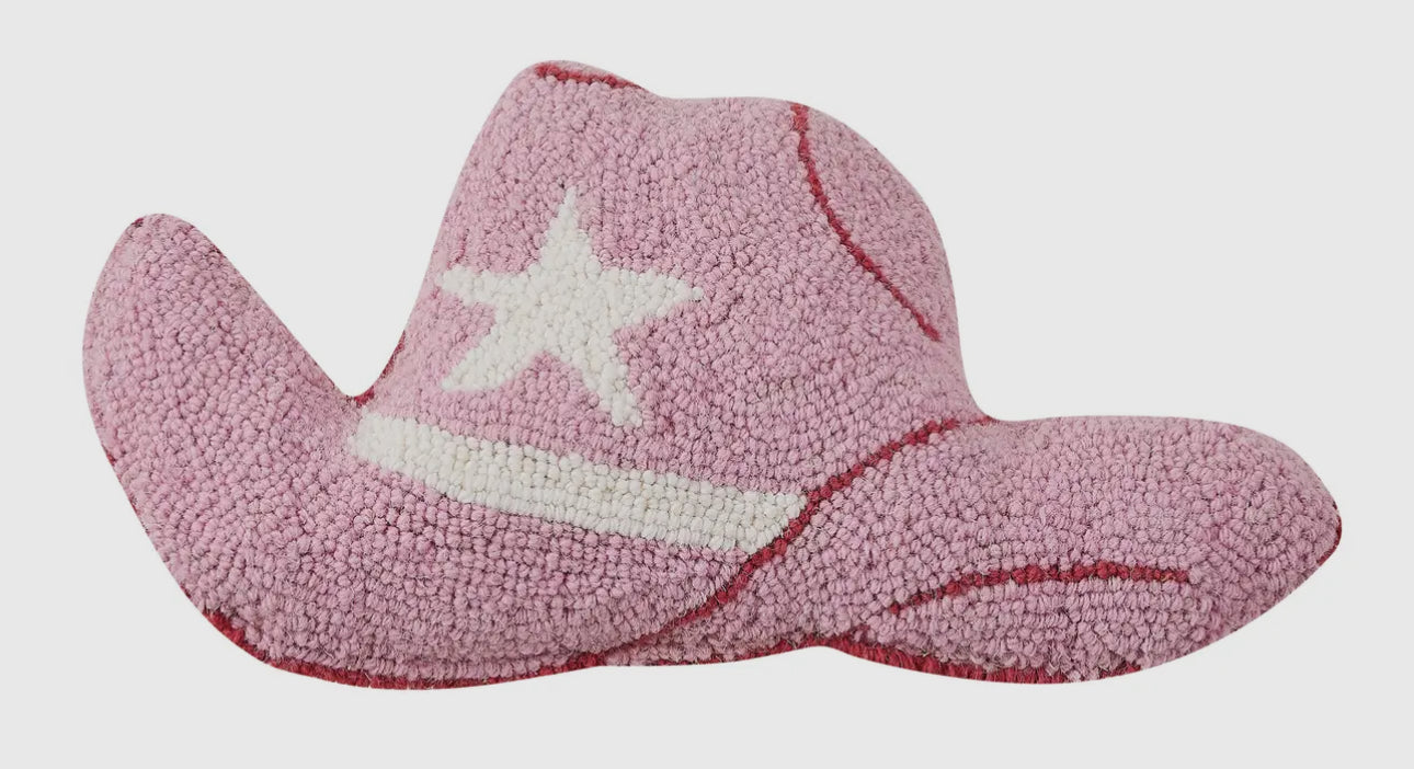 Cowgirl Hat Pillow