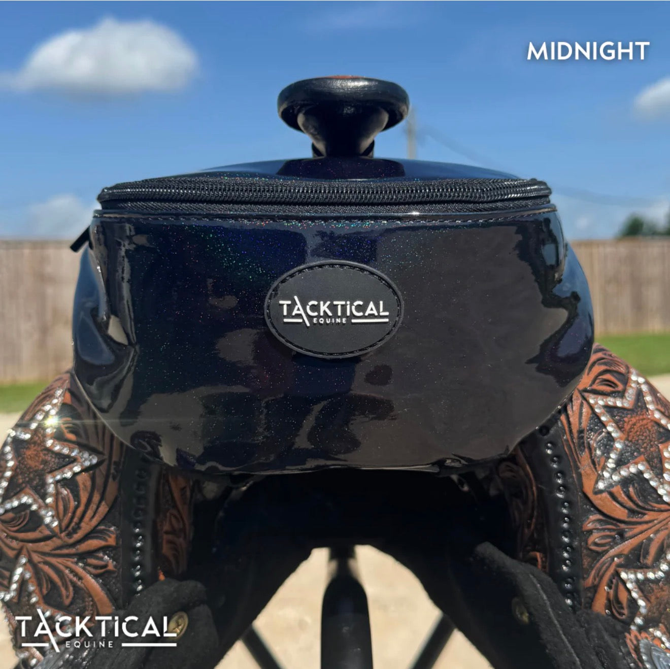Tacktical Saddle Sack Pro- Midnight Chrome