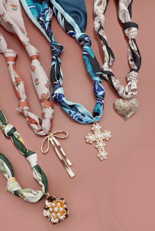 Handmade Scarf Necklaces