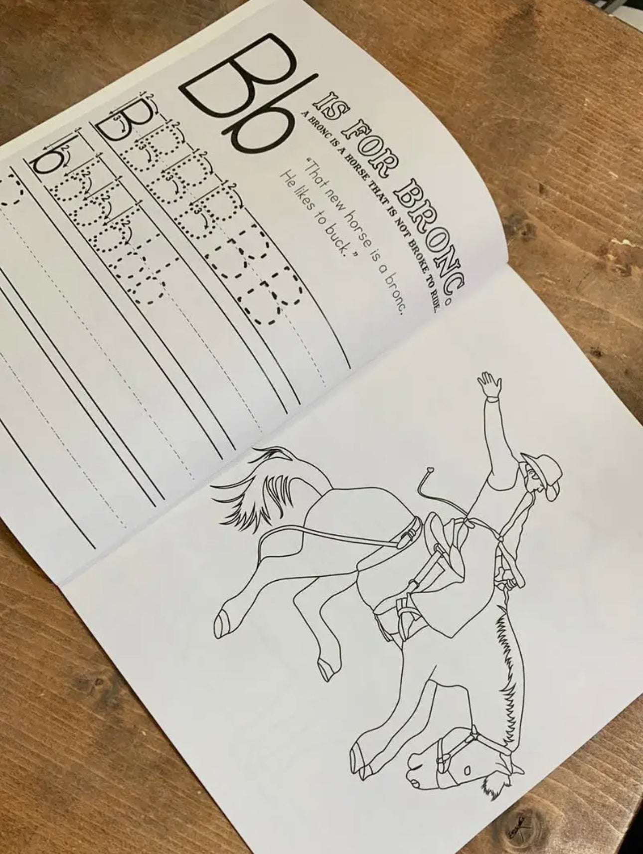 Ranching: Pre-K & Kindergarten ABC Workbook