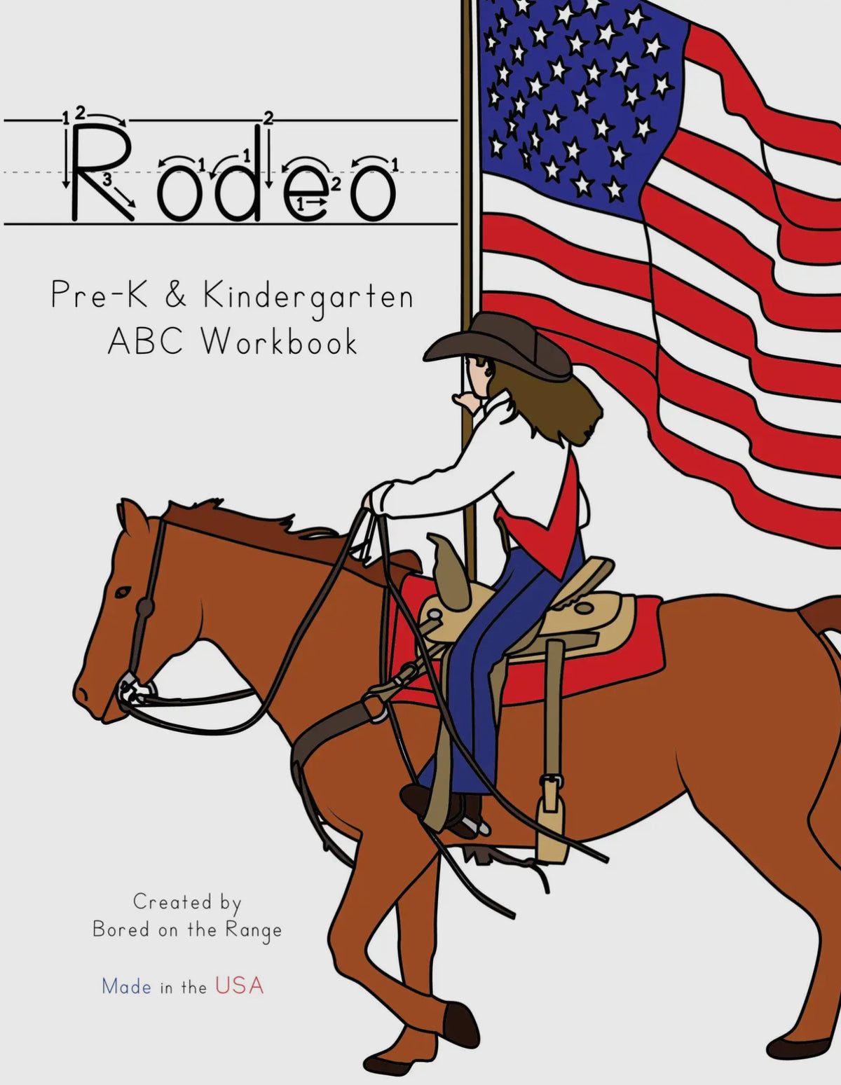Bingo Pre K Rodeo Rodeo: Pre-K & Kindergarten ABC Workbook – Hay Day Mercantile