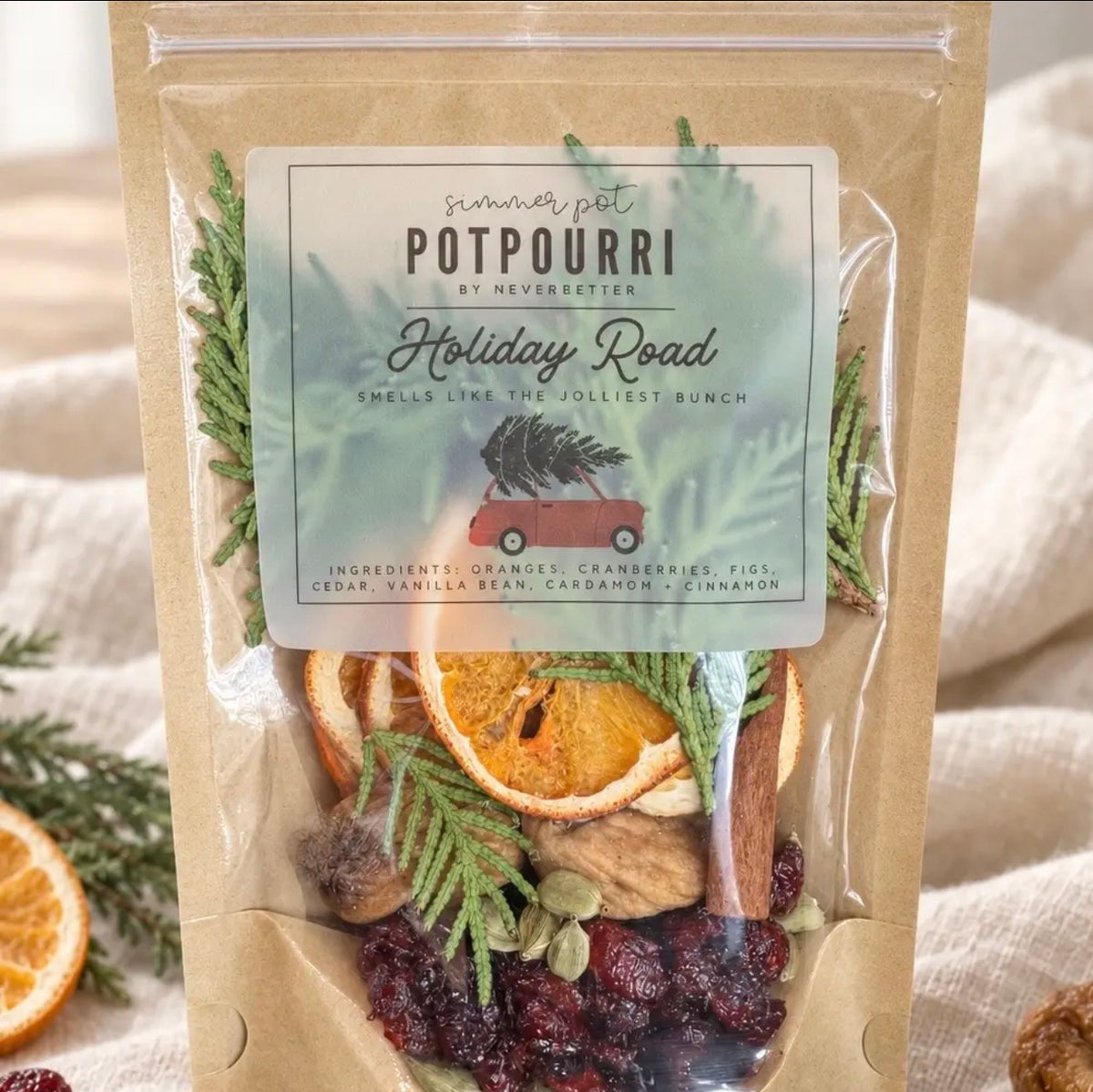 Simmer Pot Potpourri “Holiday Road”