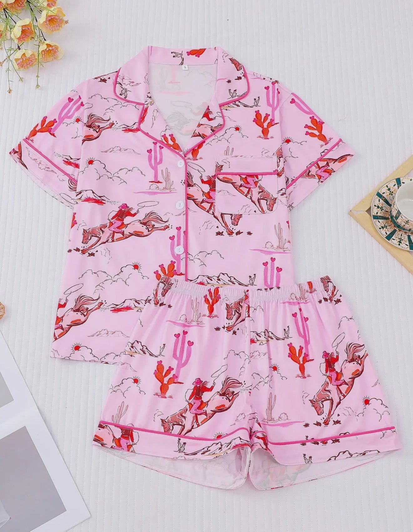 Cowgirl Love Pajama Set