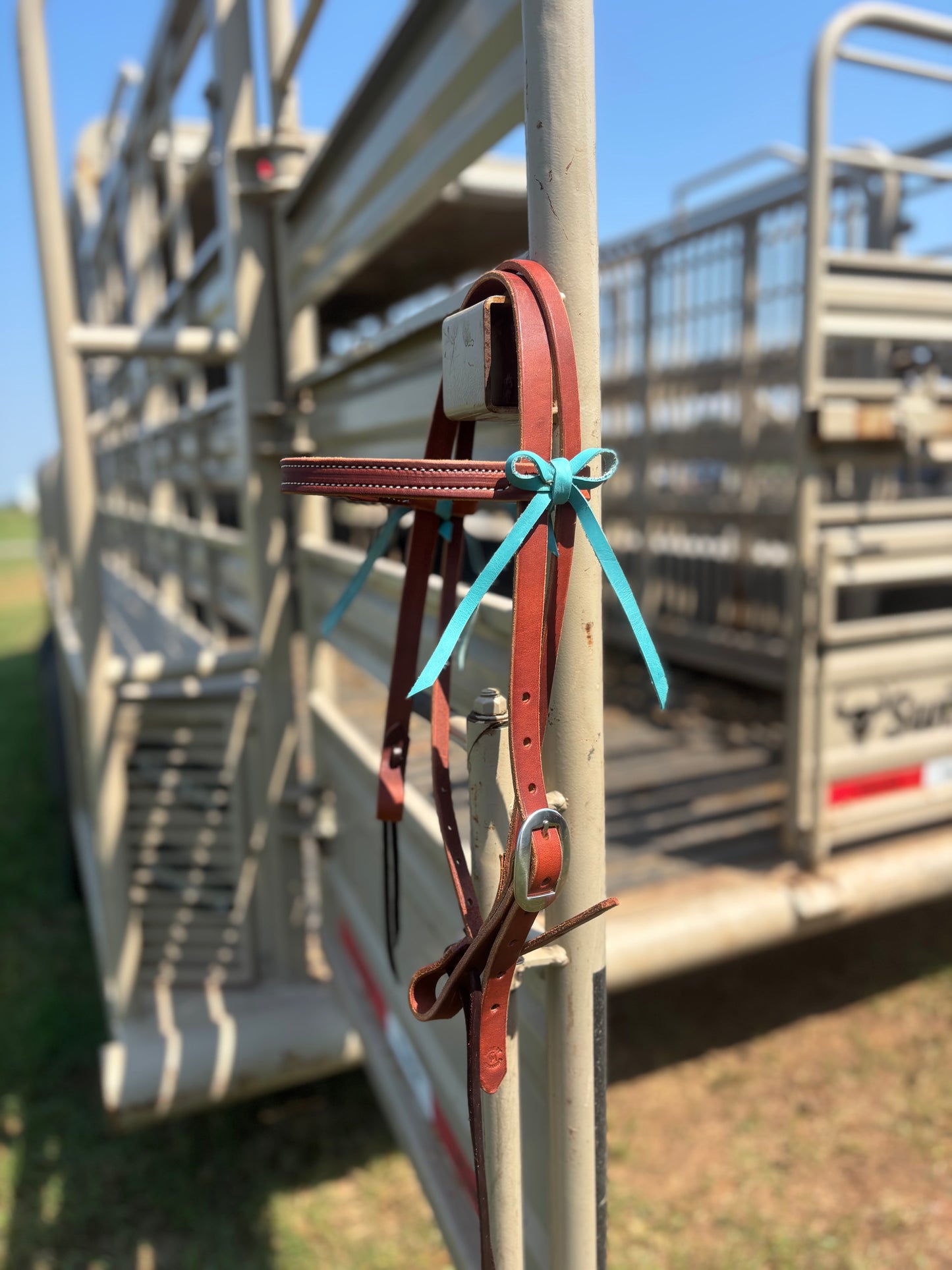 Brow Band Headstalls with bow