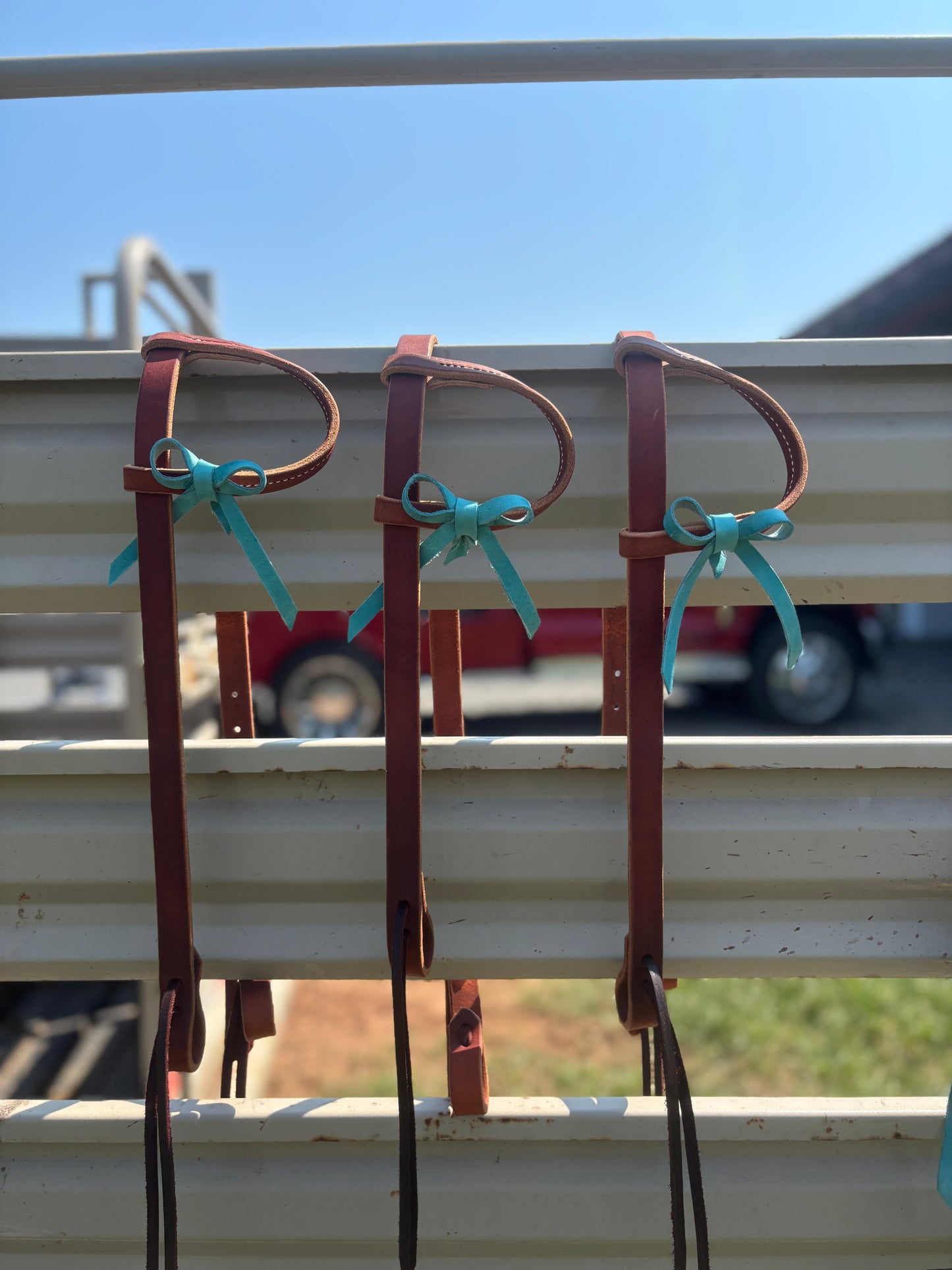 Single Ear Headstalls with bow
